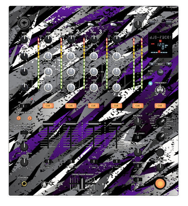 Pioneer DJ DJM 700 Skin Sparkasm Purple